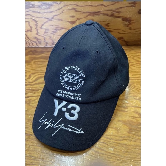 Y-3 STREET CAP 15週年限定 全新紀念帽款 y3 yohji yamamoto 簽名 刺繡 老帽