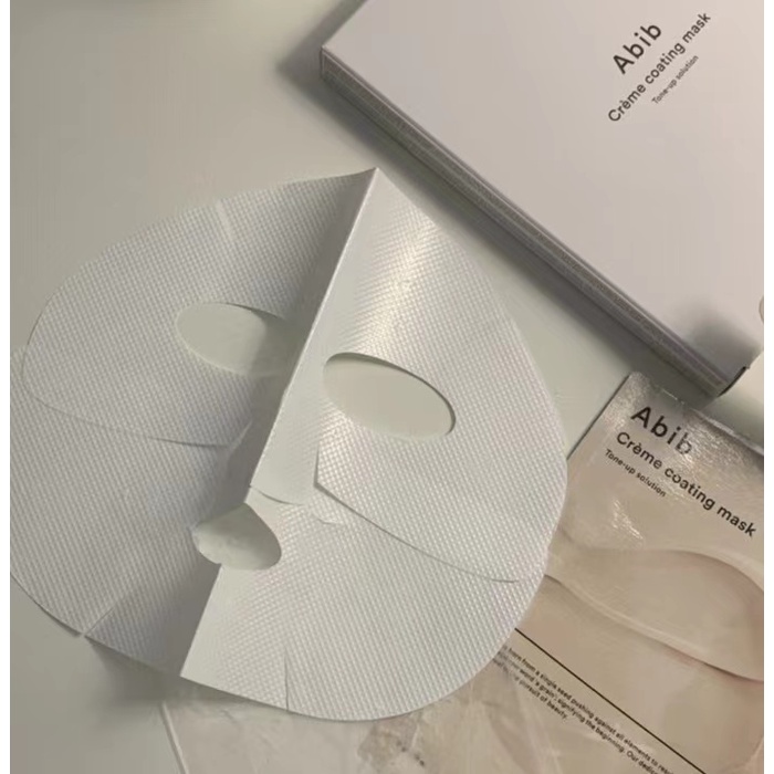 [Abib] Crème 高濃縮面霜塗層面膜提亮面膜 5 張 / 盒 賦予肌膚深層營養