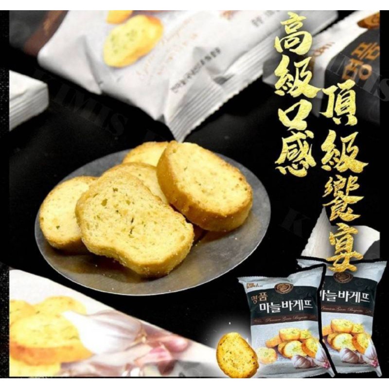 韓國 Dadam 大蒜麵包餅乾 100g/包 (新包裝)