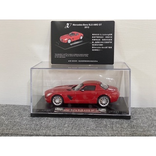 全新現貨 7-11 賓士模型車 紅色 1:43 賓士鋅合金模型車