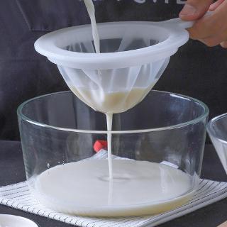 FUN先生的生活志 廚房小工具 100/200/400孔手持過濾網 豆漿過濾網 家用超細嬰兒榨果汁漏網篩 過濾器 漏勺