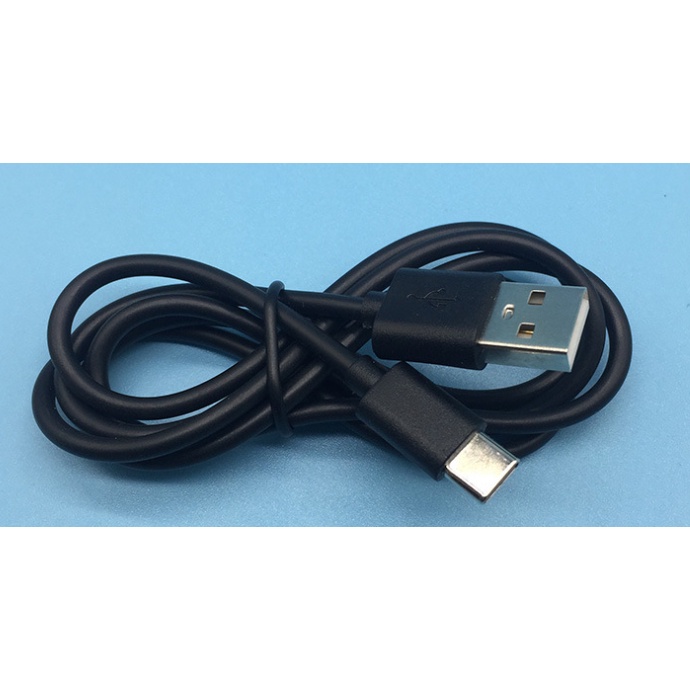 環保黑色typec數據線1米適用無線充2A快充USB轉type-c手機數據線 0.3米2A   1米2A