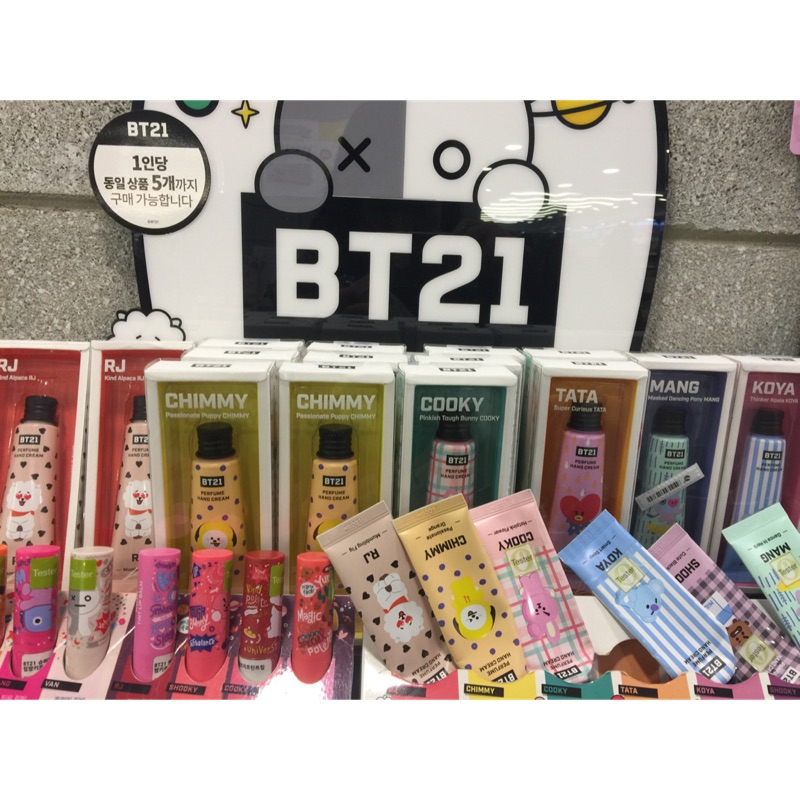 Olive young X BT21護手霜