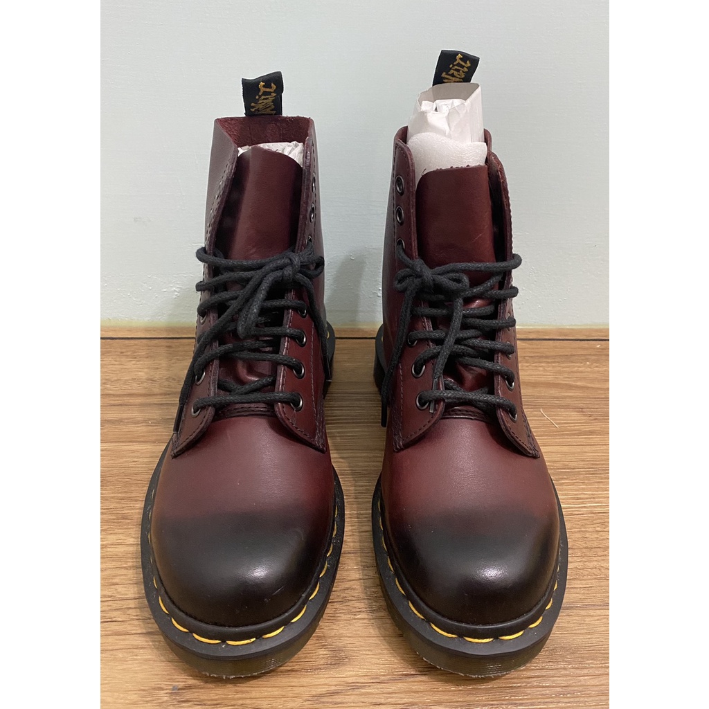 全新 Dr.Martens 馬丁鞋 馬汀鞋 經典1460 8孔 酒紅色