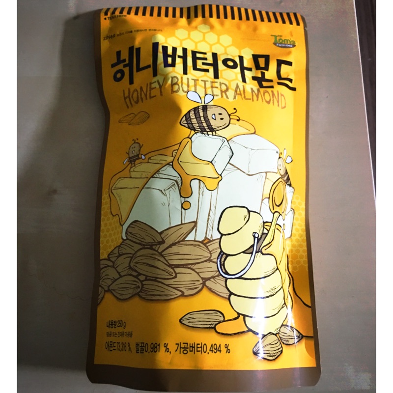 💕韓國🇰🇷蜂蜜奶油杏仁果‼️
