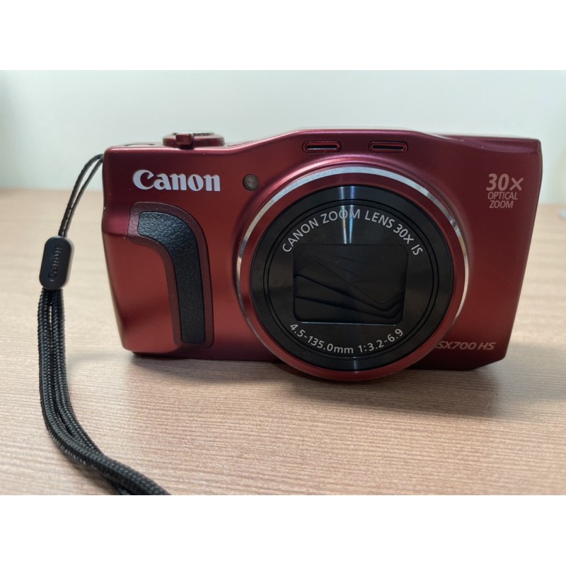 Canon PowerShot SX700 HS Digital Camera - Wi-Fi Enabled(RED)