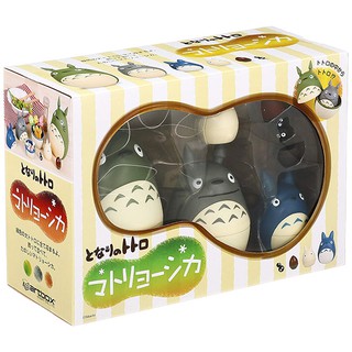 88玩具收納☆日本 804749 豆豆龍 特大/大/中/小龍貓 俄羅斯娃娃 公仔人偶模型桌上文具收納宮崎駿6pcs 特價