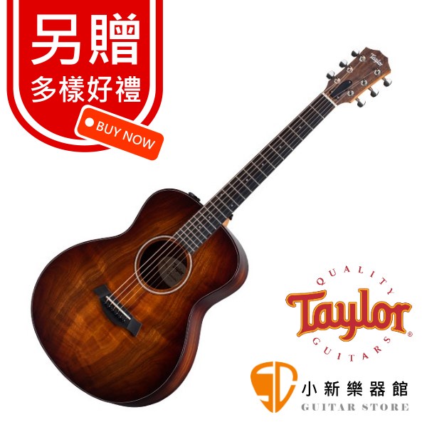 另贈多樣好禮 ☛ Taylor GS Mini-E Koa Plus 相思木面板 可插電民謠吉他【墨西哥廠/附原廠琴袋】