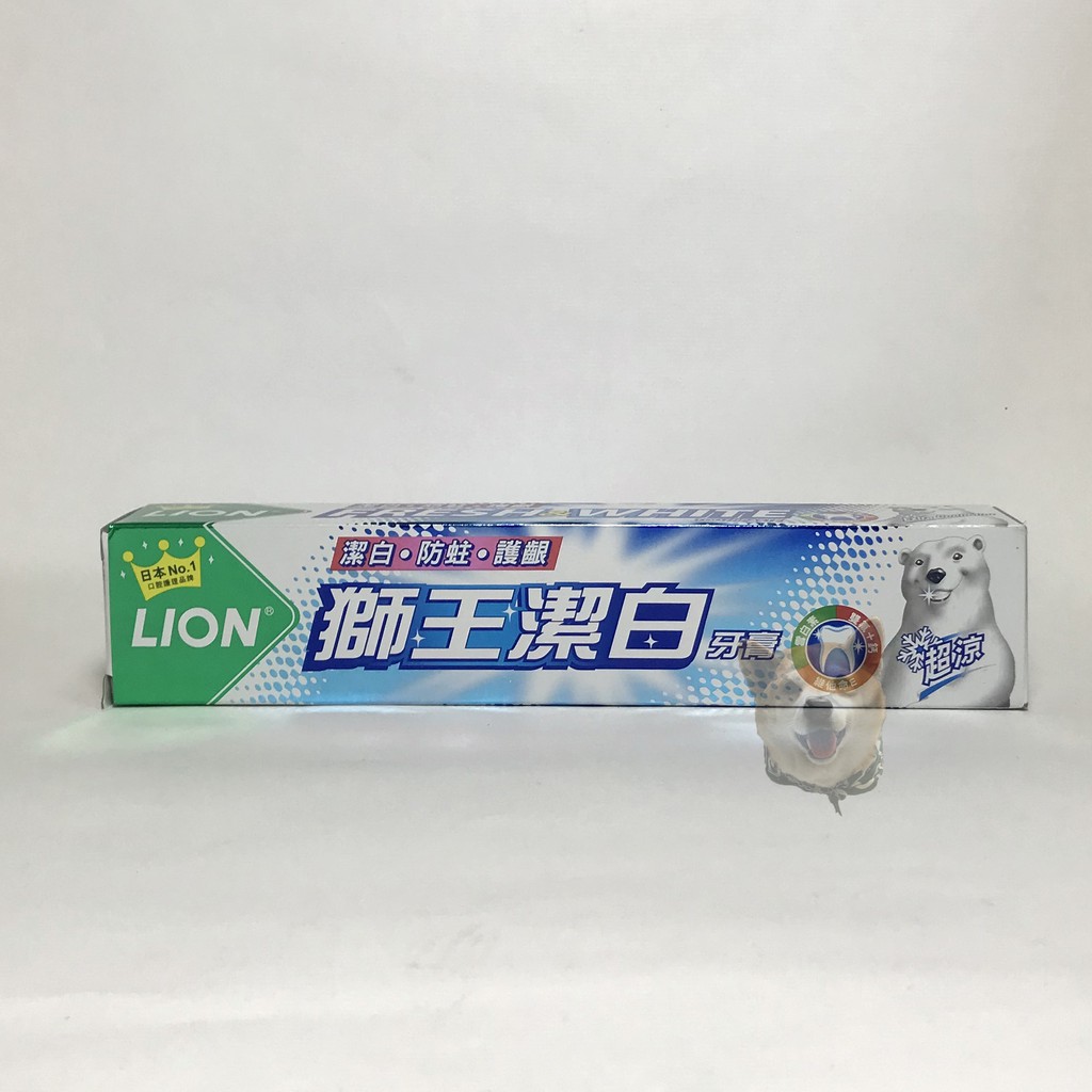 【滿額免運】獅王潔白牙膏 - 超涼 200g