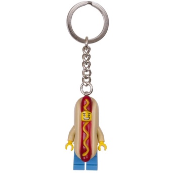 [台中可自取] ⭕現貨⭕ 樂高 LEGO 853571 熱狗人 可愛 造型 鑰匙圈 吊飾 食物人偶