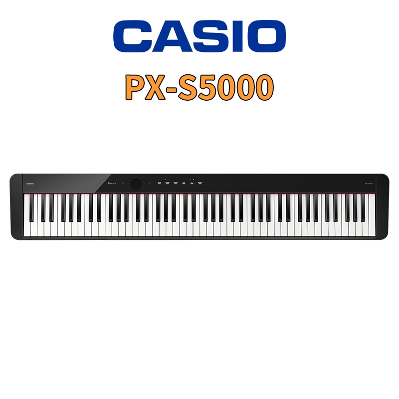 CASIO PX-S5000BK 電鋼琴 木質琴鍵 送原廠三踏板 隕石黑【金聲樂器】