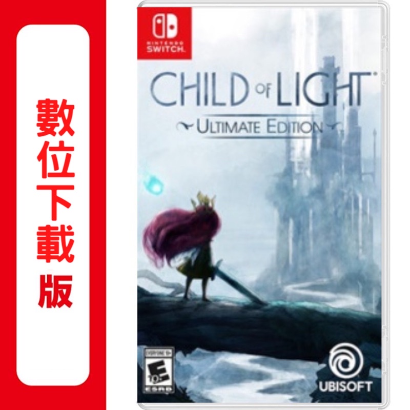 NS switch 光明之子終極版 數位中文版 Child of Light