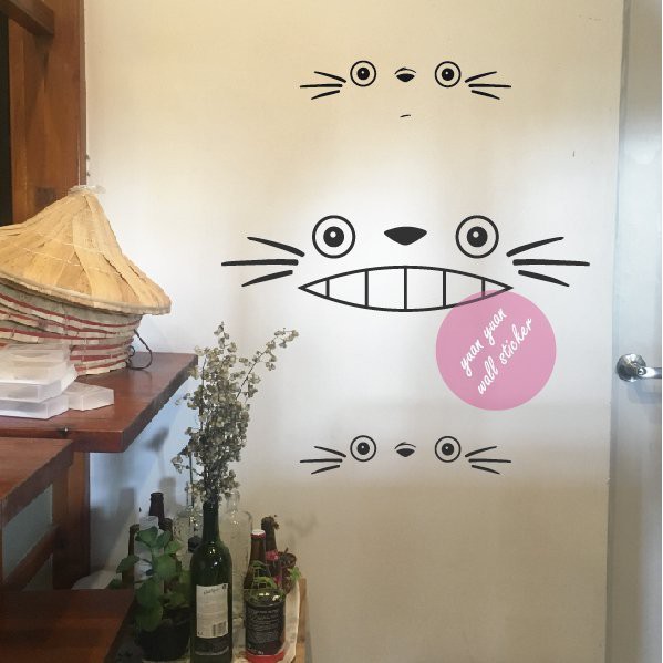 【源遠】Totoro 龍貓可愛表情組【CT-22】(M)壁貼 宮崎駿 動畫 設計 壁紙 電影 居家 風格 小孩房 風趣