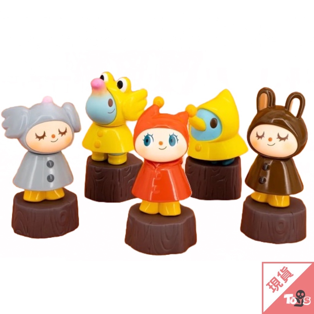 UNBOX GREENIE & ELFIE RAINY DAY AUTUMN EDITION CDU 雨天 秋季版