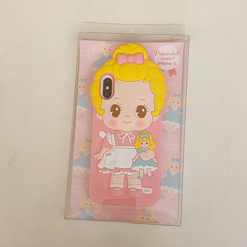 全新現貨 韓國 Paper Doll Mate Julie iPhone X 手機殼