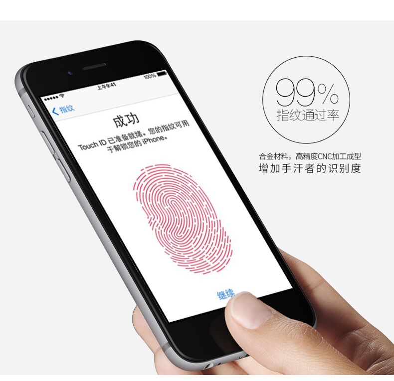 按鍵貼 現貨蘋果home鍵指紋貼iphone8按鍵貼金屬感應貼6 7plus手機識別8p粉色 蝦皮購物