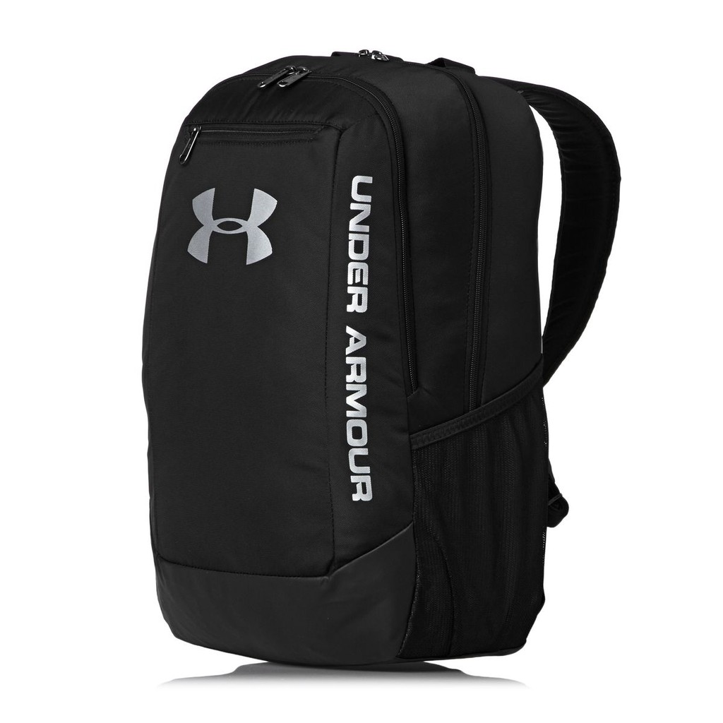 【UrTYPE】Under Armour UA Hustle Backpack  黑色 機能型 後背包 運動 登山 背包