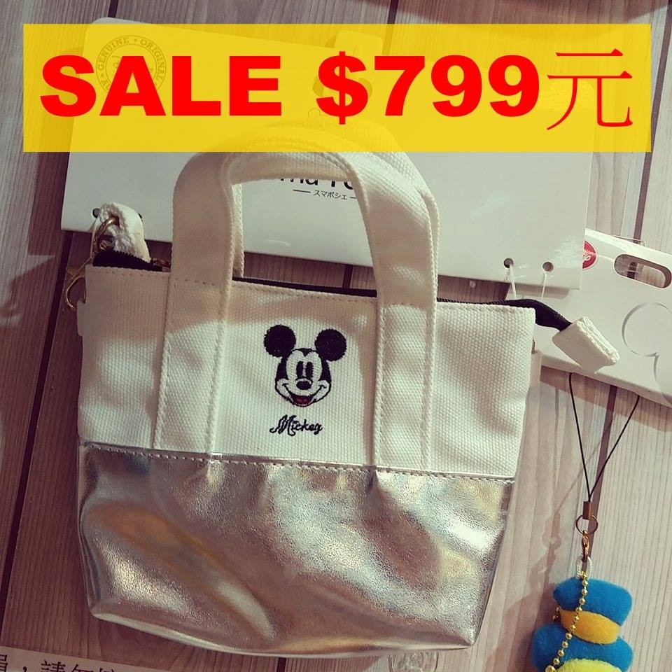 【現貨出清】日本帶回 迪士尼樂園 限定商品 米奇 MICKEY 斜背包 側背包 包包 手機包 觸控包 單售價
