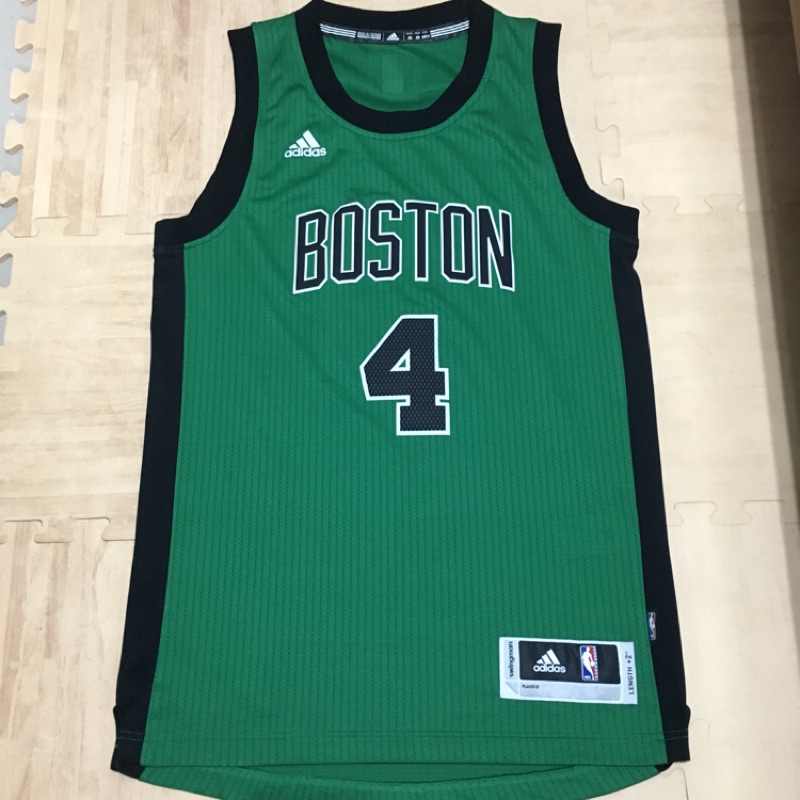全新不含吊 Adidas NBA 球衣 波士頓賽爾提克隊 Isaiah Thomas 二客 黑綠 XS
