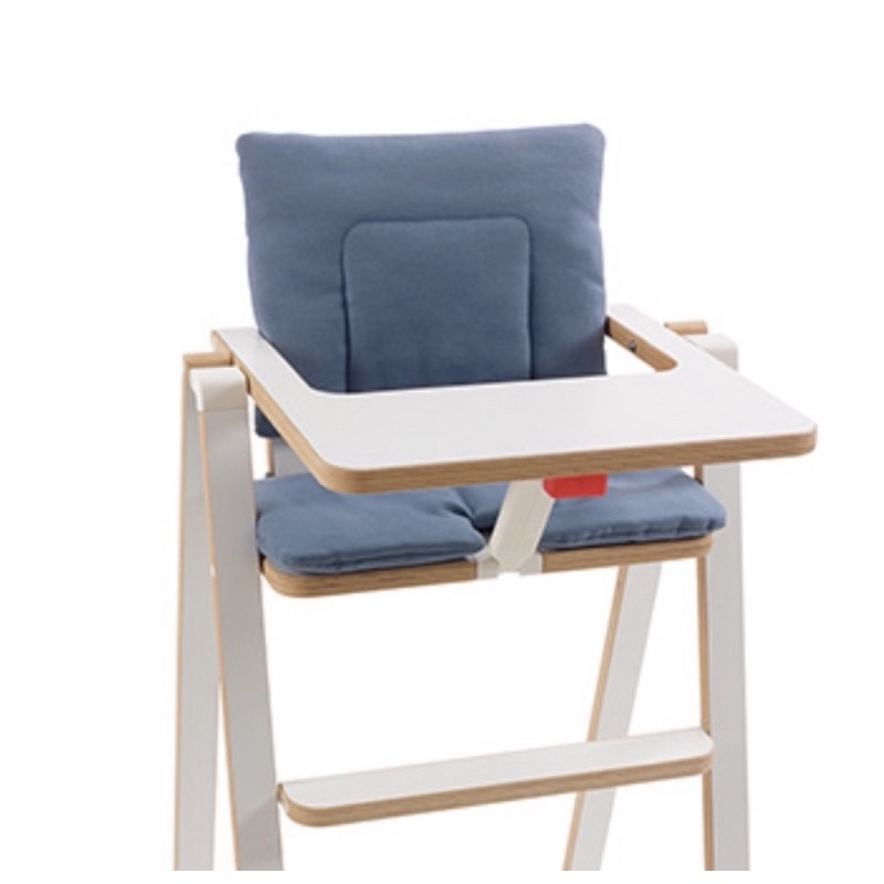 奧地利 SUPAflat 兒童折疊高腳餐椅坐墊(湖水藍)-全新