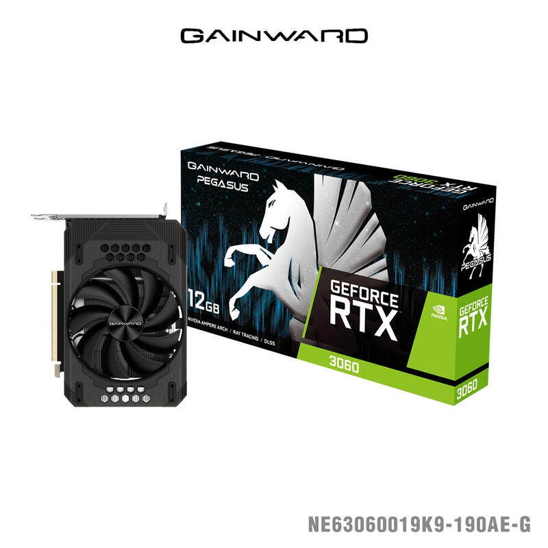 GAINWARD耕宇 GeForce RTX3060 PEGASUS (12GB) 顯示卡