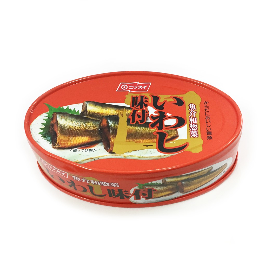 日水 沙丁魚(味付) 罐頭 100g