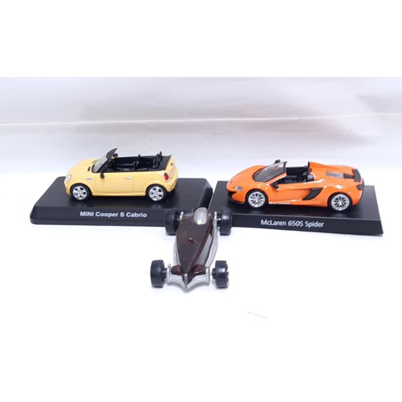 二手 7-11 McLaren 650S Spider  MINI COOPER S Cabrio 合金 汽車 玩具車