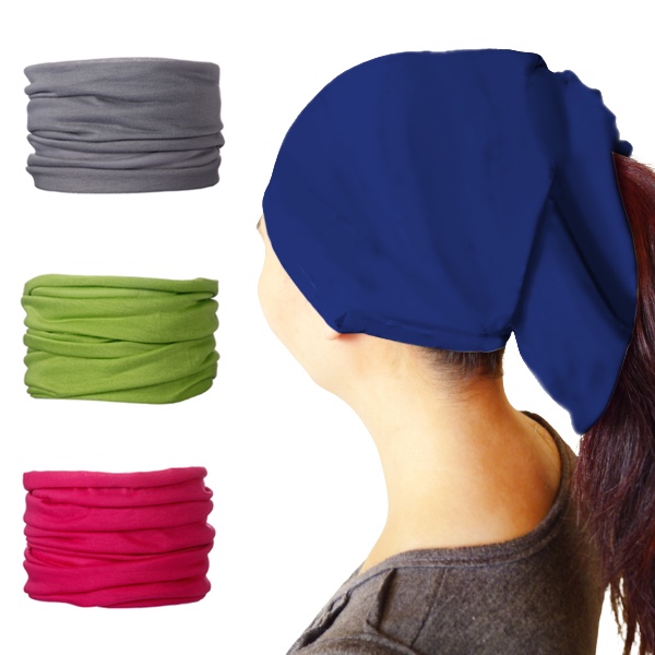 3255 素色魔術頭巾 多功能防風面罩單車面罩 圍脖運動頭巾 透氣運動頭帶
