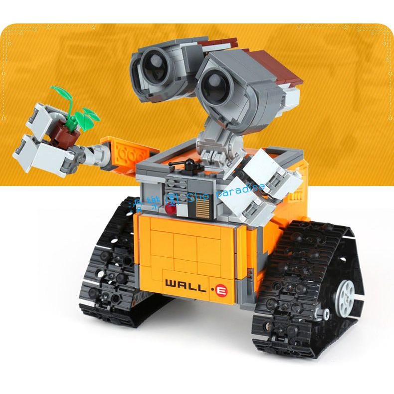 預購 WALL-E 瓦力機器人小顆粒積木 樂高積木 機器人積木