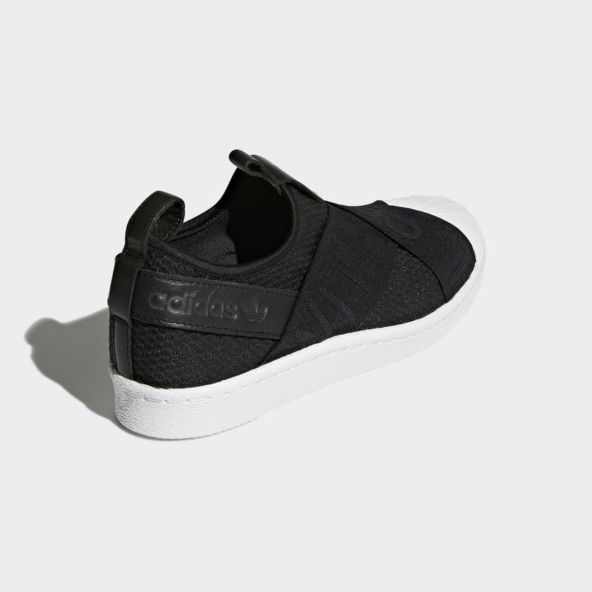 adidas Superstar Slip on 新款繃帶鞋交叉電繡文字CQ2382 | 蝦皮購物