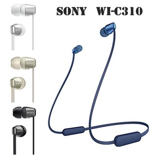 〈好旺角〉SONY WI-C310原廠保固 公司貨 藍牙無線入耳式耳機藍金兩色