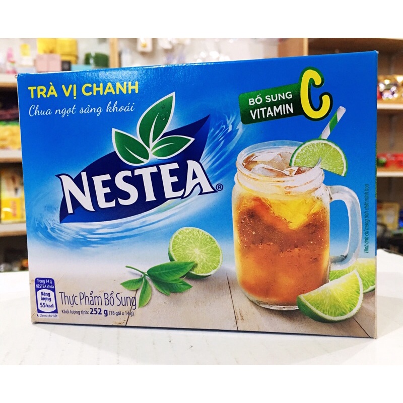 越南🇻🇳NESTEA 雀巢 即溶 檸檬風味紅茶 檸檬茶 252g(18包*14g)