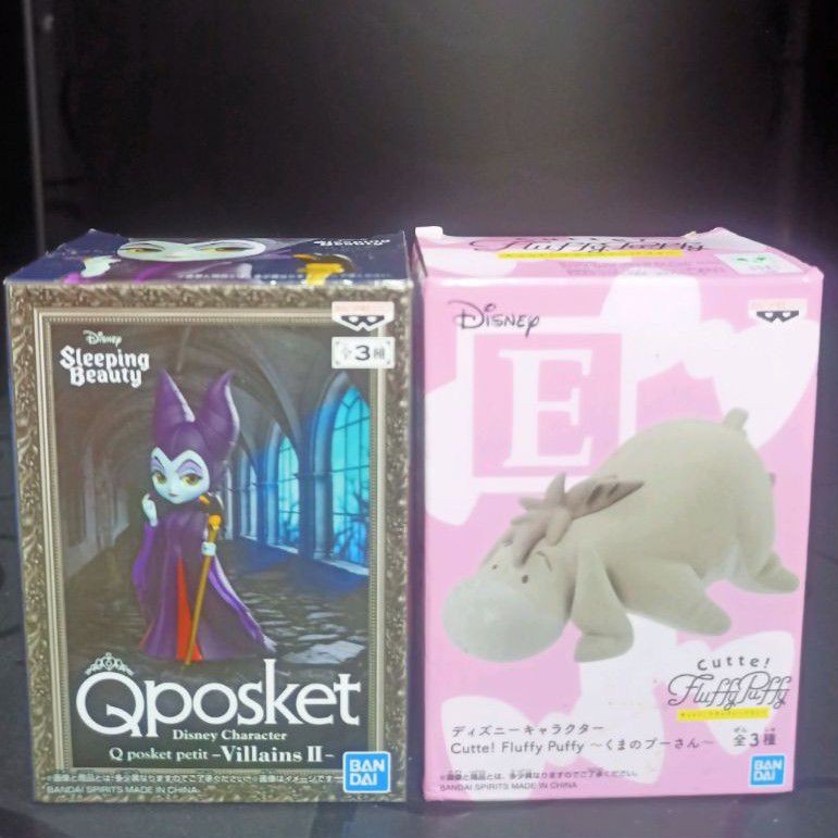 【全新現貨】Disney 迪士尼 Qposket 黑魔女、屹耳(稀有異色)