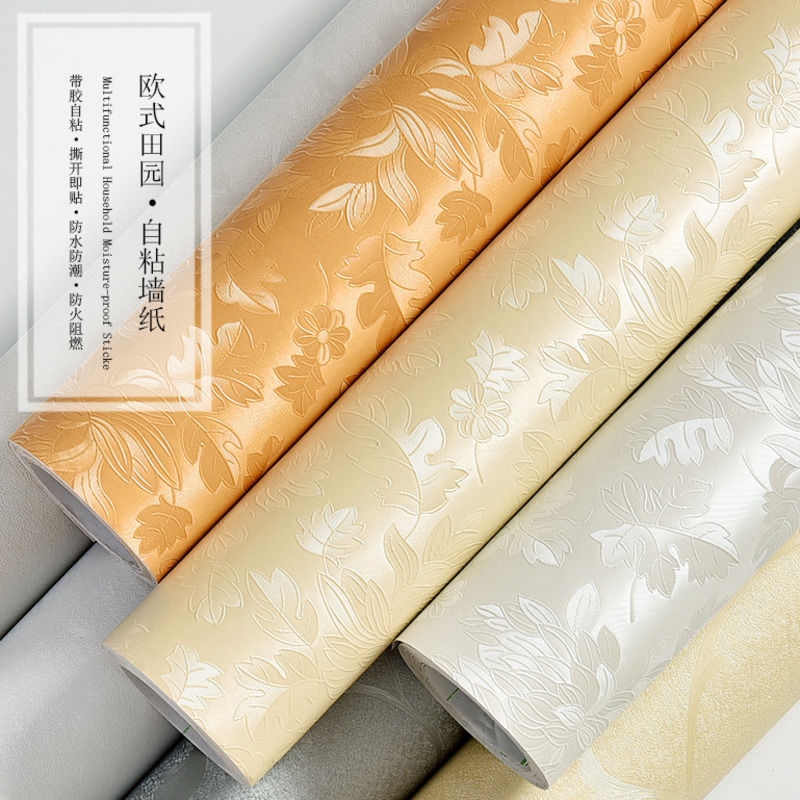 現貨新品歐式3d立體自黏牆紙壁紙加厚防塵防潮客廳臥室背景墻翻貼pvc材質滿額免運不傷墻 蝦皮購物