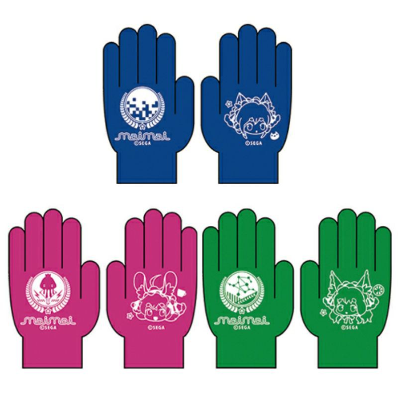 Maimai Dx Sega Chunithm 中二節奏手套 一袋三入 蝦皮購物