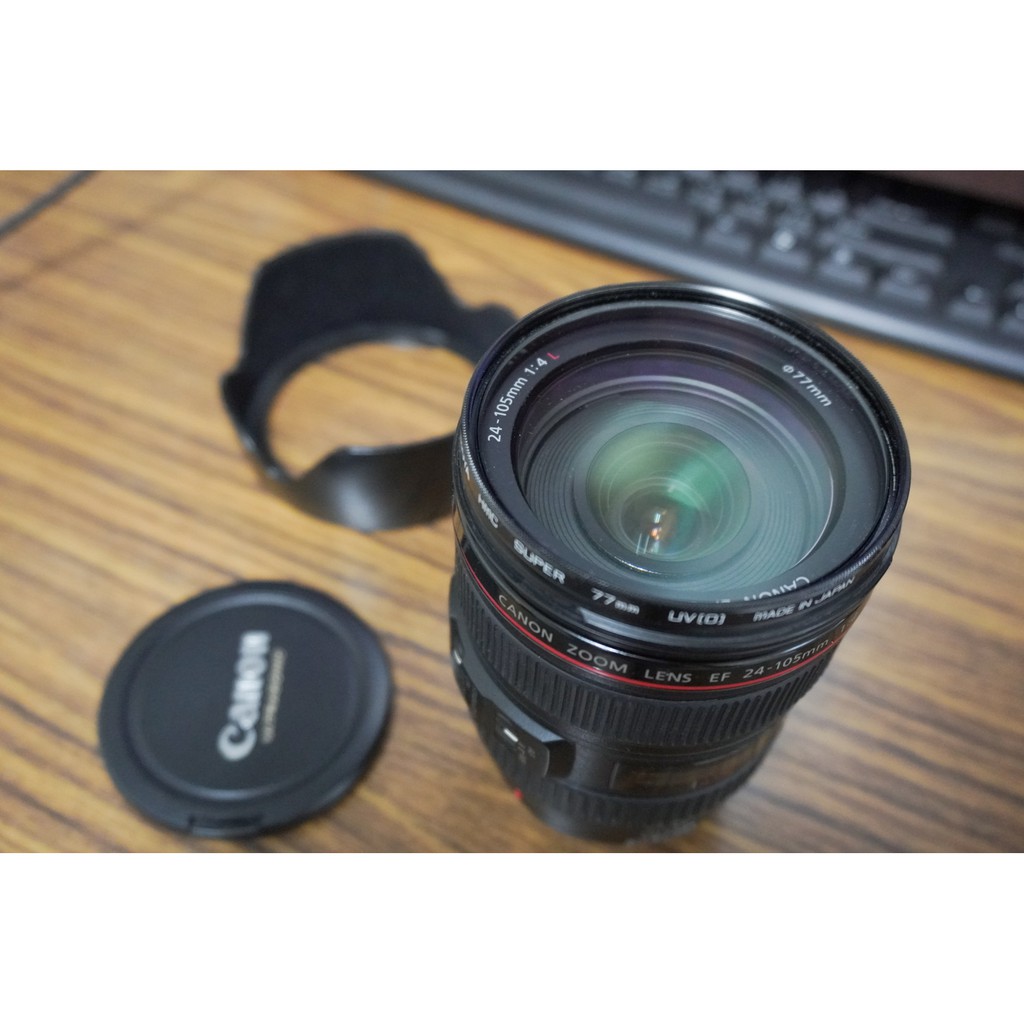 Canon EF 24-105mm F4 IS 水貨 + Hoya hmc super uv 保護鏡