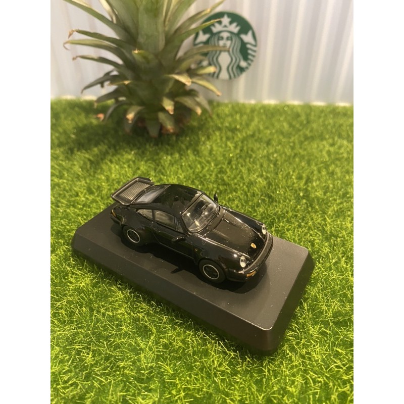 7-11保時捷模型車【PORSCHE 911 Turbo 3.3(930)】*2台 黑色