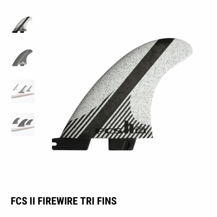 衝浪 舵 FCS II FIREWIRE TRI FINS