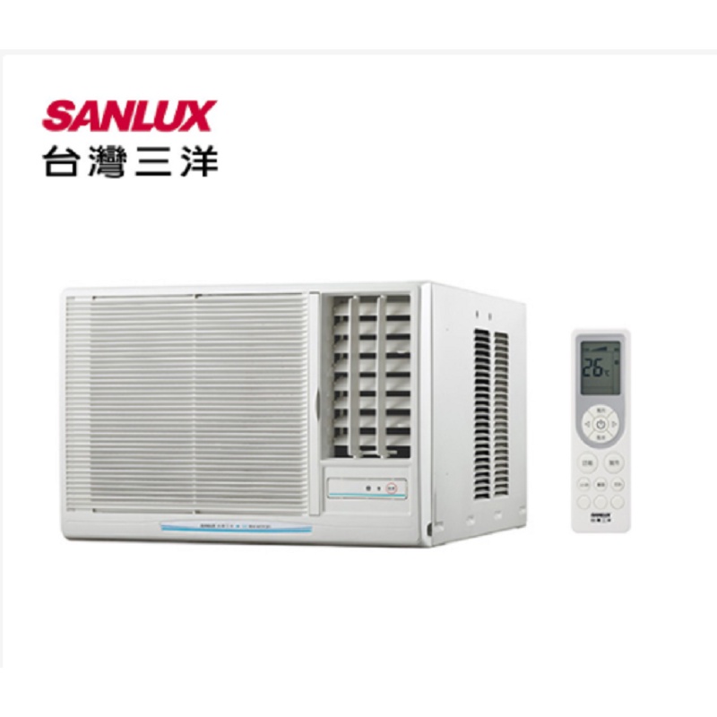 SUNLUX 三洋 7-8坪 窗型 右吹式 定頻冷氣 SA-R41FEA