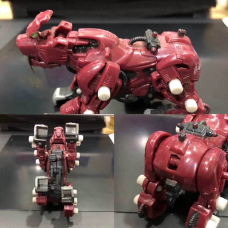 日本 二手 洛伊德 zoids 機獸新世紀 單色消 透明 單色 公仔 轉蛋 扭蛋 機甲長牙虎 超重劍長牙獅 奇克 劍齒虎