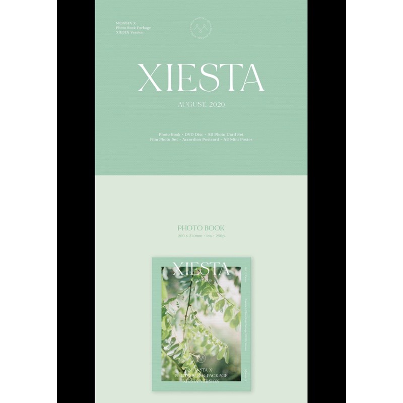 MONSTA X 2020 photo book寫真書XIESTA
