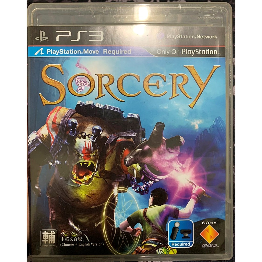 歡樂本舖 PS3遊戲 PS3 魔法奇境大冒險 Sorcery 中文版 Move 體感遊戲 PlayStation3