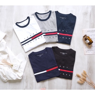 ABOUT。Tommy Hilfiger 男版 經典國旗款 短TEE