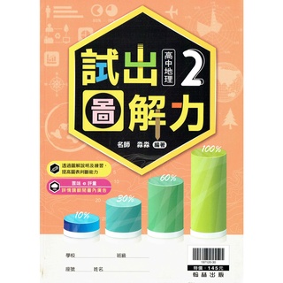 【108課綱】高中地理2 試出圖解力(書末含解析) 淼淼 編著| 翰林出版 高一下課本配套習作 [鑑賞期非試閱!!] BOOKISH嗜書客全新參考書