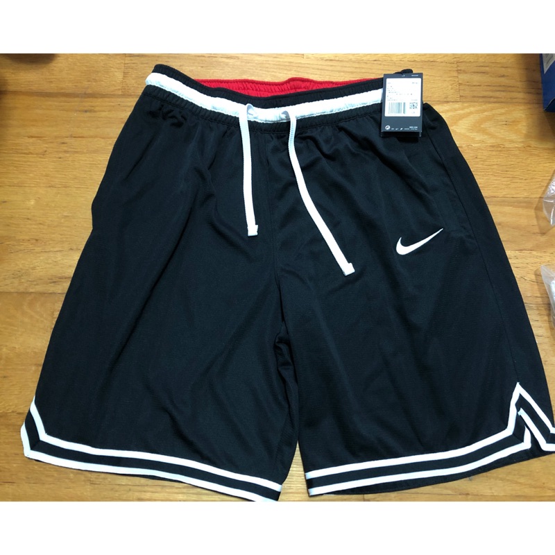 全新  Nike DRI-FIT DNA黑白 拉鍊口袋 復古 籃球 短褲 AT3151-010