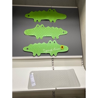 𝓣𝔃𝓳𝓼𝓪𝓰𝓵𝓸𝓽 🇸🇪IKEA（代購）PATRULL 浴缸防滑墊, 綠色鱷魚/DOPPA 浴缸防滑墊, 淺灰色