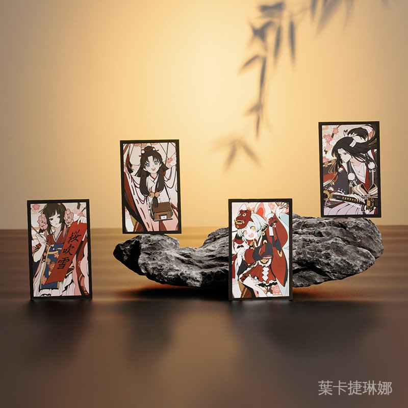 Onmyoji陰陽師花札春季卡牌月份牌yys 網易遊戲官方周邊 蝦皮購物