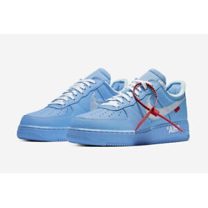 off white air force 1 university blue