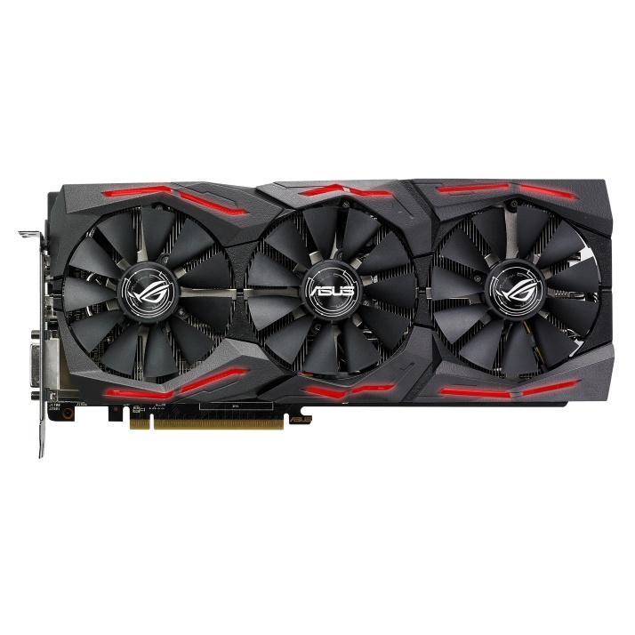 華碩 ASUS ROG-STRIX-RX580-O8G-GAMING 三風扇 非礦卡