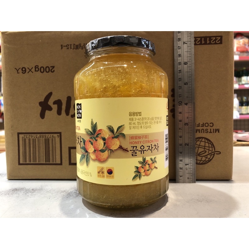 逸品園商店 韓國 綠茶園 蜂蜜柚子茶1公斤 2025.12.10